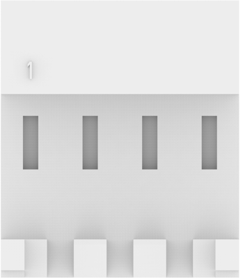 3-643820-4 AMP PCB Connection Systems Image 3