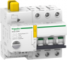 Remotely switchable circuit breaker, toggle actuator, 3 pole, 10 A, 500 V, (W x H x D) 99 x 84 x 77 mm, fixed mounting, A9C61310
