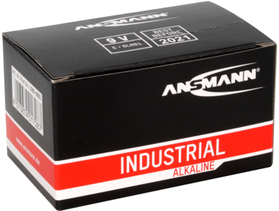 1505-0001 Ansmann Round Cells, 9V Blocks Image 3