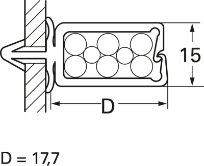 151-75109 HellermannTyton Cable Holders Image 2