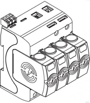 5093518 OBO Bettermann Overvoltage Protection Image 3