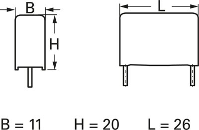 F872DP224M480Z Kemet Film Capacitors Image 2