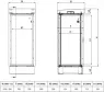 10149-334 SCHROFF Switch Cabinets, server cabinets