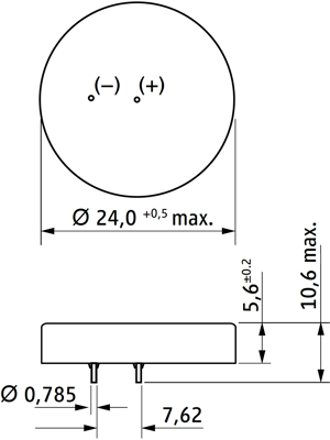 1111376322 Tadiran Batteries Round Cells, 9V Blocks Image 2