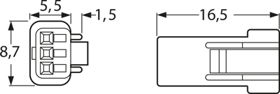 03R-JWPF-VSLE-S JST PCB Connection Systems