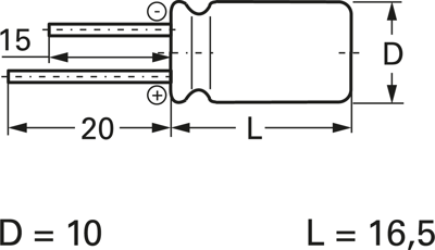 E-RY3041 Frolyt Electrolytic Capacitors Image 2