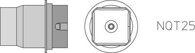 NQT25 Weller Soldering tips, desoldering tips and hot air nozzles