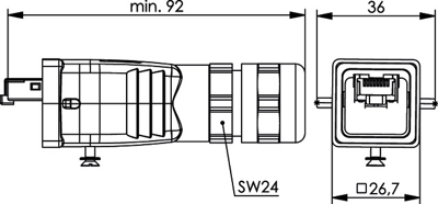 100007468 Telegärtner Modular Connectors Image 2