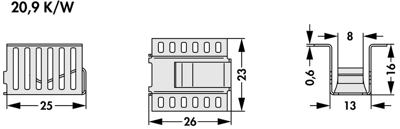 10151055 Fischer Elektronik Heat Sinks Image 2