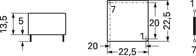 SDF-1.0-500 Talema Fixed Inductors Image 2