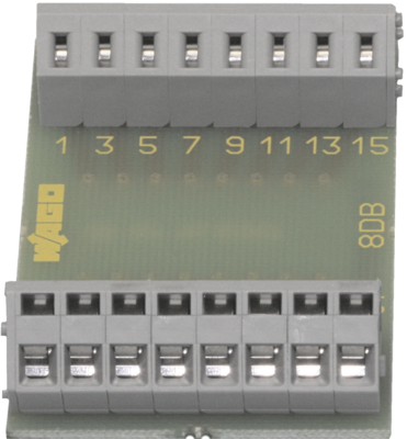 289-102 WAGO Transfer Modules for Mounting Rail Image 1