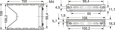 120X10029X CONEC PCB Fasteners