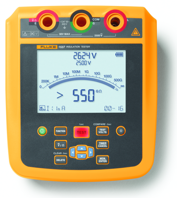 FLUKE-1537 Fluke Electric Installation and Insulation Testers Image 1