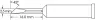 GT6-KN0025S METCAL Soldering tips, desoldering tips and hot air nozzles