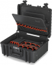 Tool case, 42 compartments, 67 straps, without tools, (L x W x D) 215 x 510 x 419 mm, 7.1 kg, 00 21 36 LE