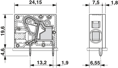 1719189 Phoenix Contact PCB Terminal Blocks Image 2