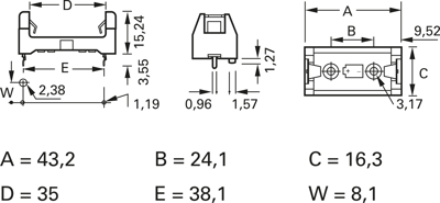 BATTERIEHALTER 1029 Battery Holders Image 2