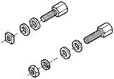 212447-1 AMP Accessories for D-Sub, USB and Computer Connectors