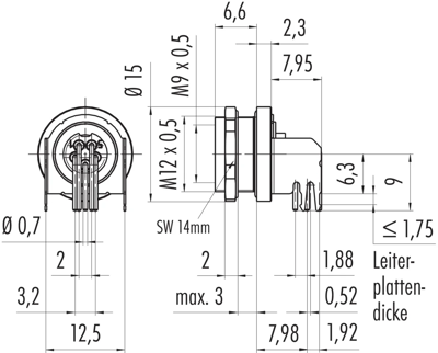 09 0404 55 02 binder Other Circular Connectors Image 2