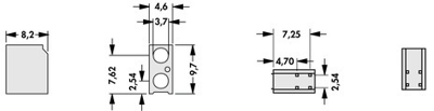 10006081 Fischer Elektronik LED Spacer Image 2