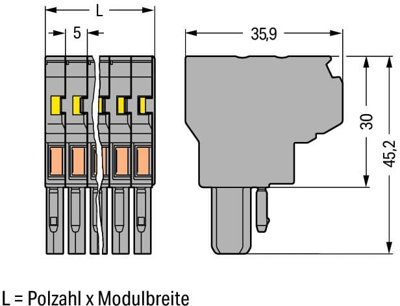 769-121/000-016 WAGO PCB Connection Systems Image 2