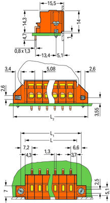 231-642/023-000 WAGO PCB Connection Systems Image 2