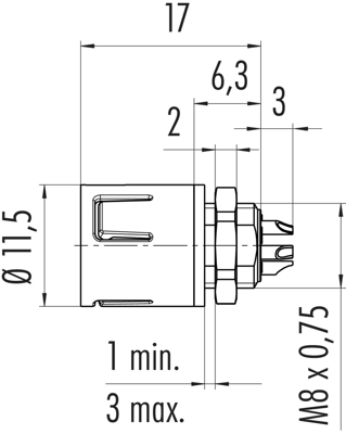 99 9207 050 03 binder Other Circular Connectors Image 2