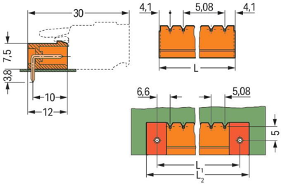 231-533/001-000 WAGO PCB Connection Systems Image 2