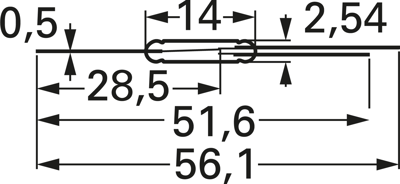 KSK-1C90U-2034 Standex Electronics Proximity Switches, Reed switches Image 2