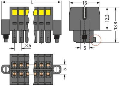 713-1104/107-9037/032-000 WAGO PCB Connection Systems Image 2