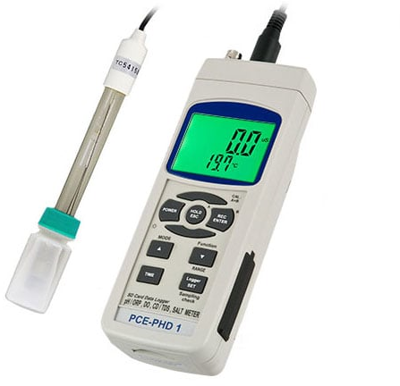 PCE-PHD 1-PH PCE Instruments Conductivity, PH-Meter, Refractometer Image 1