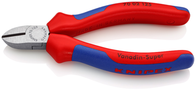 70 02 125 Knipex Side Cutters, Tip Cutters