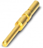 Pin contact, 0.08-0.5 mm², crimp connection, gold-plated, 1239798