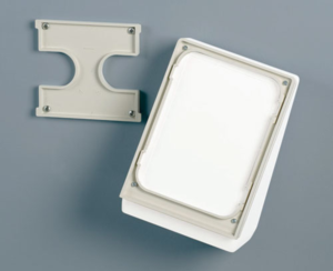 ABS Wall mount, greywhite (RAL 9002), B4156307