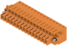 Socket header, 15 pole, pitch 3.5 mm, straight, orange, 1691010000