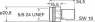 Coaxial terminating resistor