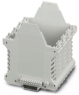 Plastic housing lower part, (L x W x H) 107.3 x 90.4 x 99 mm, light gray, IP20, 2200543