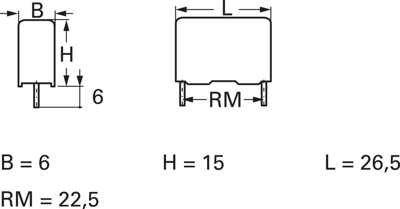 B32923C3334M000 EPCOS Film Capacitors Image 2