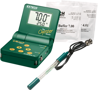 OYSTER-15 Extech Conductivity, PH-Meter, Refractometer