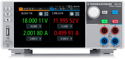 NGL202 Rohde & Schwarz Bench Power Supplies and Loads Image 1