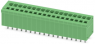 PCB terminal, 18 pole, pitch 3.81 mm, AWG 26-16, 12 A, spring-clamp connection, green, 1993815