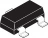 Bipolar junction transistor, NPN, 600 mA, 40 V, SMD, SOT-23, MMBT2222A-7-F