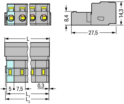 731-605 WAGO PCB Connection Systems Image 2