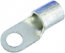 Uninsulated ring cable lug, 0.1-0.5 mm², 2.2 mm, M2, metal