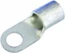 Uninsulated ring cable lug, 35 mm², 10.5 mm, M10, metal