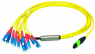 FO cable, MT/MPO to SC, 10 m, OS2, singlemode 9/125 µm