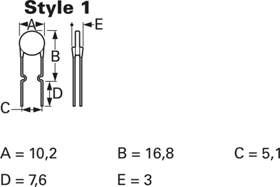 MF-R160 Bourns Electronics GmbH Resettable PTC-Fuses Image 2