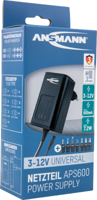 APS 600 Ansmann Plug-In Power Supplies Image 4