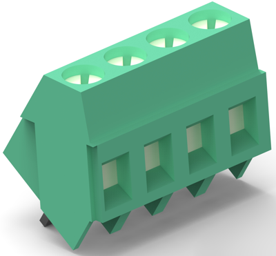 282847-4 TE Connectivity PCB Terminal Blocks