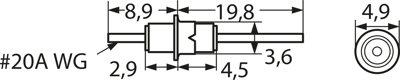 4101-003 LF Tusonix Interference suppression filter Image 2